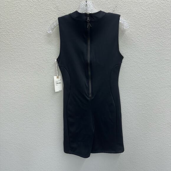 Good American One Piece Women's Size L Black Scuba Romper Swim New - Picture 2 of 4